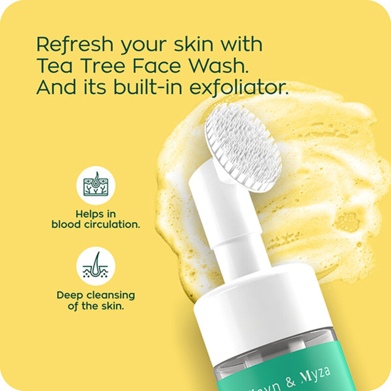 ZM Zayn & Myza Foaming Face Wash Tea Tree & Salyicylic Acid - 100 ML