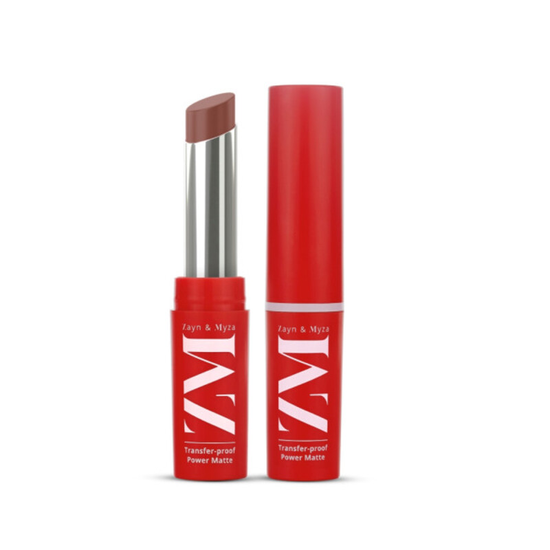 ZM Zayn & Myza Transfer Proof Power Matte Lipstick 3.2 GM 11 Warm Espresso