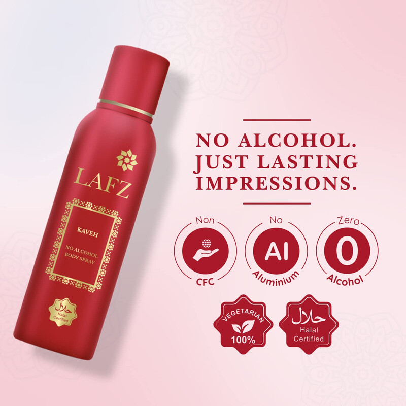 Lafz Body Spray 100 GM Women No Alcohol Kaveh