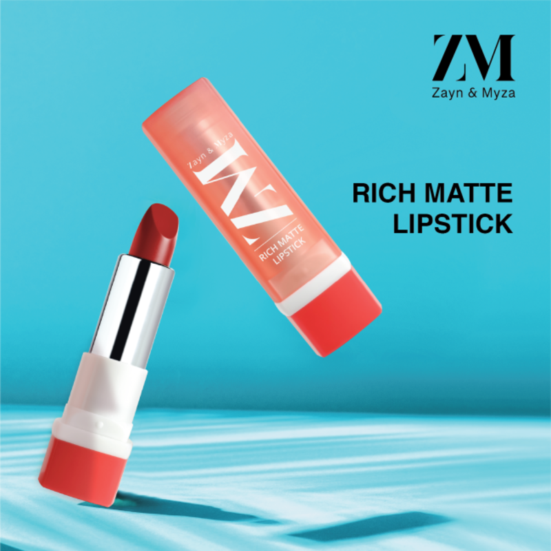 ZM Zayn & Myza Rich Matte Lipstick 4.2 GM 02 Iconic