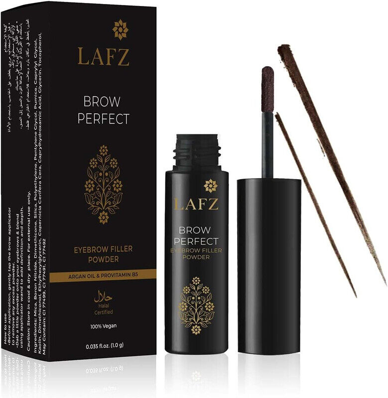 

Lafz Brow Perfect Eyebrow Filler Powder 1.0 GM 01 Natural Brown