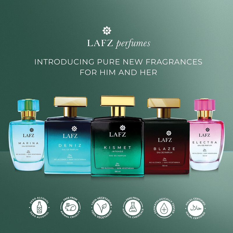 Lafz EAU DE Parfum 100 ML No Alcohol Kismet Intense