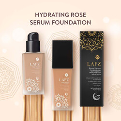 Lafz Rose Serum Foundation 30 ML 01 Nude Ivory