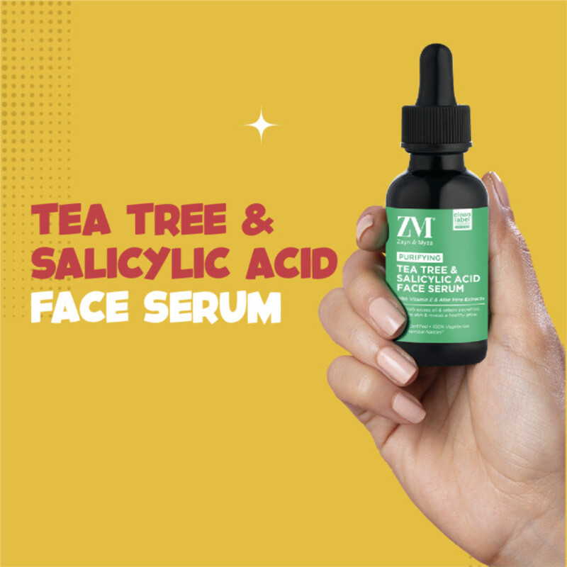 ZM Zayn & Myza Face Serum Tea Tree & Salyicylic Acid - 30 ML