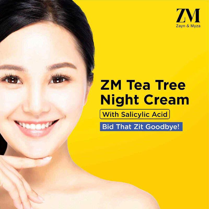 ZM Zayn & Myza Night Cream Tea Tree & Salicylic Acid 50 ml