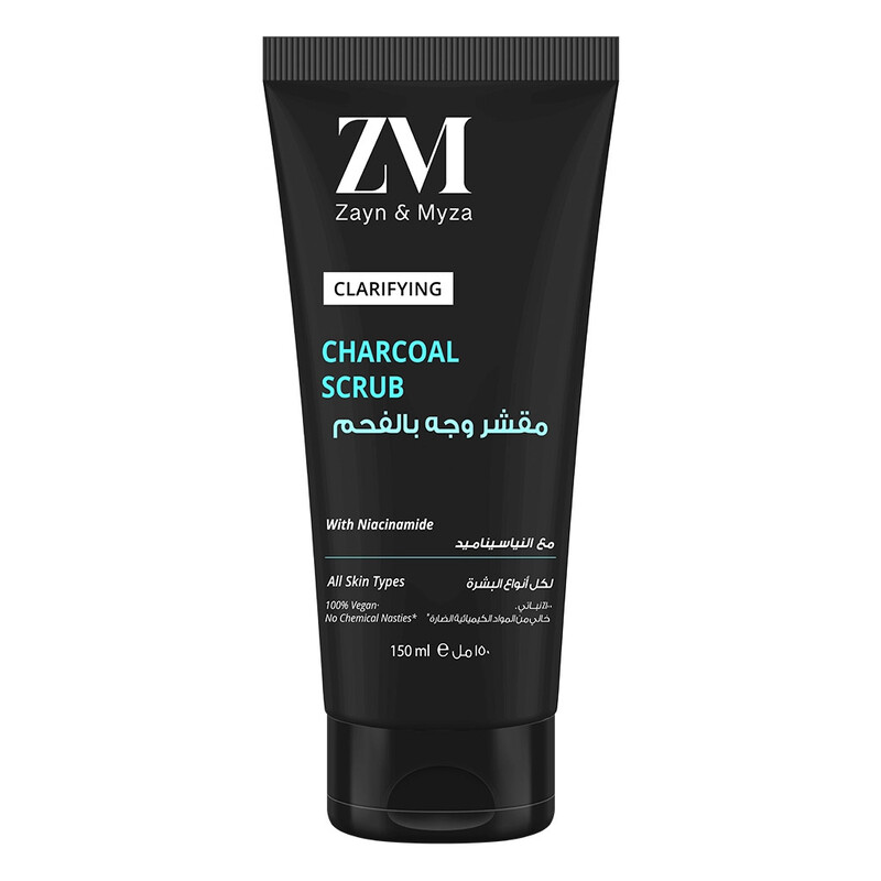 ZM Zayn & Myza Scrub Charcoal Enriched with Niacinamide - 150 ML