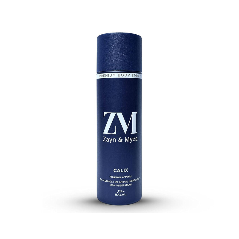 ZM Premium Body Spray 200 ML Unisex No Alcohol Calix