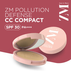 ZM Zayn & Myza Pollution Defense CC Compact 9 GM 101 Pure Porcelain