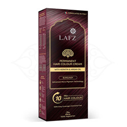 Lafz Permanent 10 Min Hair Color Cream Dubai 40 ML Burgundy