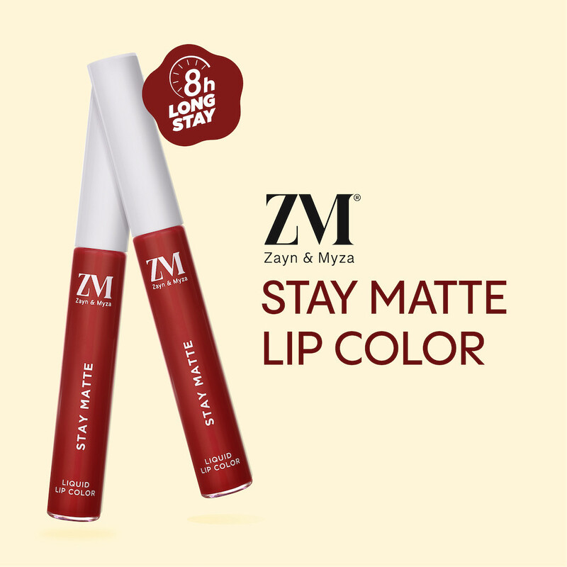 ZM Zayn & Myza Stay Matte Liquid Lip Color 6 ML 06 Blood Shot