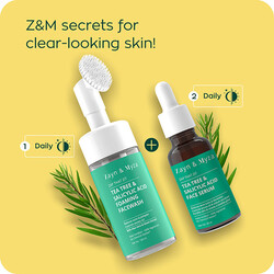 ZM Zayn & Myza Foaming Face Wash Tea Tree & Salyicylic Acid - 100 ML