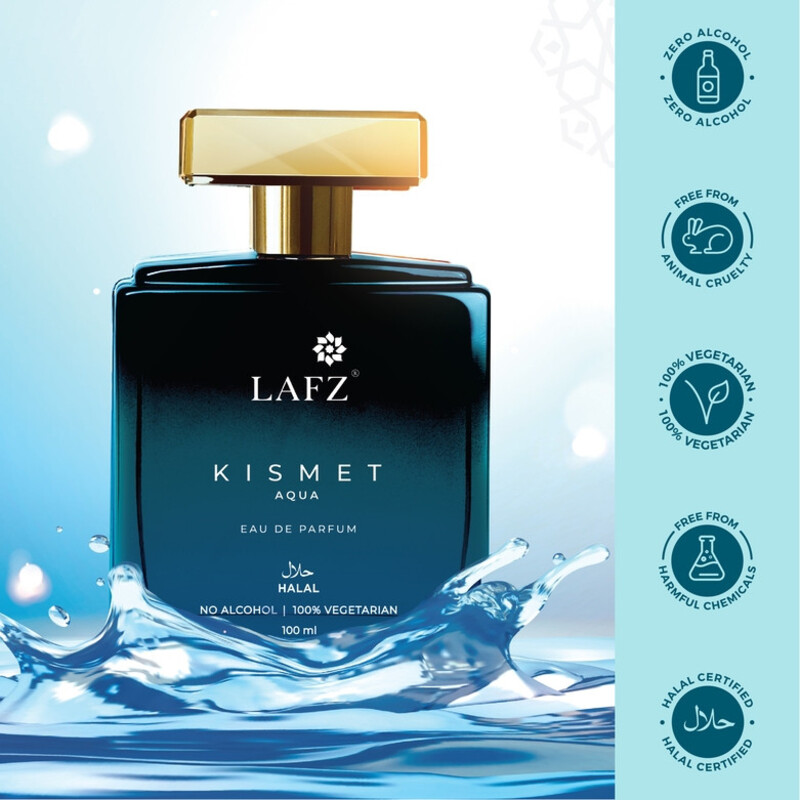 Lafz EAU DE Parfum 100 ML No Alcohol Kismet Aqua