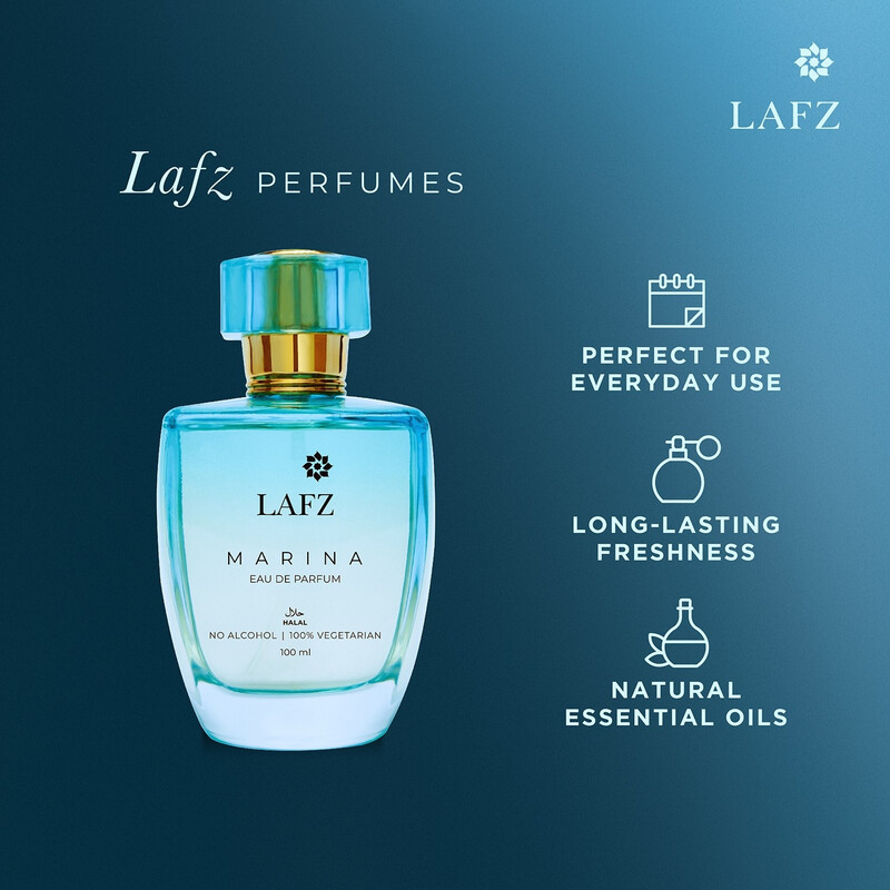 Lafz EAU DE Parfum 100 ML No Alcohol Marina