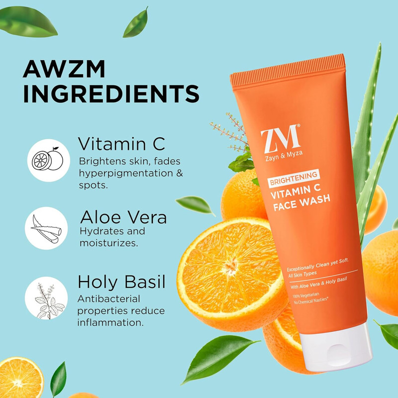 ZM Zayn & Myza Tube Face Wash Vitamin C - 75 ML