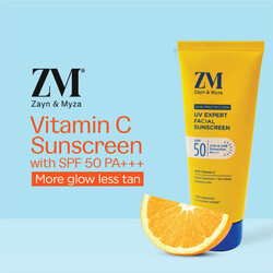 ZM Zayn & Myza UV Expert Facial Sunscreen Vitamin C With SPF 50 - 50gm