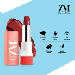 ZM Zayn & Myza Rich Matte Lipstick 4.2 GM 10 Influencer