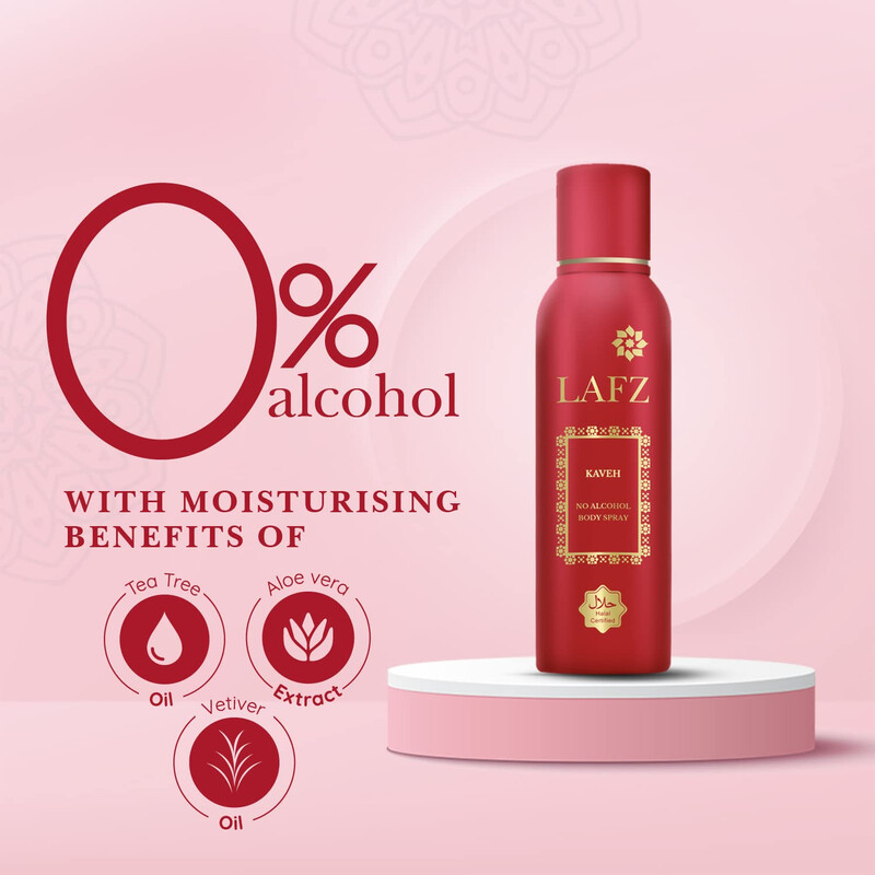 Lafz Body Spray 100 GM Women No Alcohol Kaveh