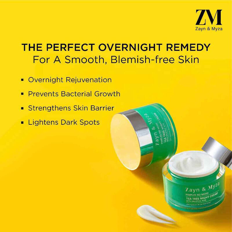 ZM Zayn & Myza Night Cream Tea Tree & Salicylic Acid 50 ml