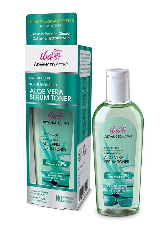 

Iba Advanced Activs Crystal Clear Aloe Vera Serum Toner, 120ml