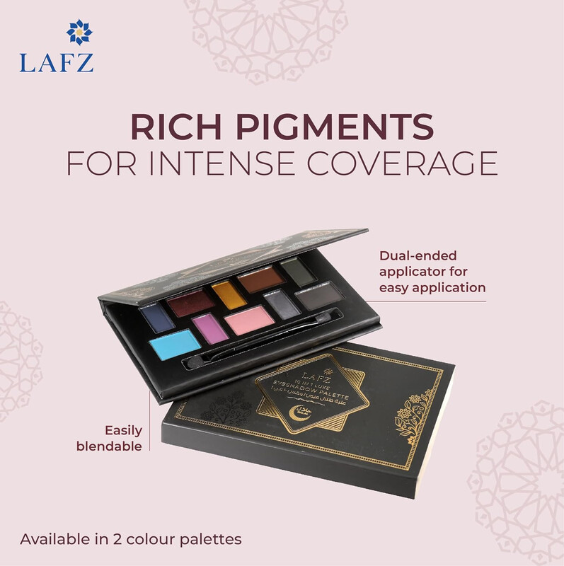 Lafz 10 In 1 Eyeshadow Palette 09 GM 02 Opulence