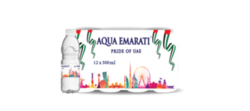 Aqua Emarati Bottled Drinking Water, 12 Bottles x 300ml