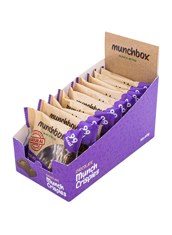 

Munchbox Munch Crispies Chocolate, 10x40g