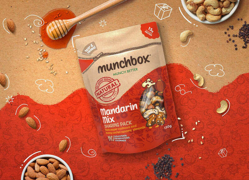 

Munchbox Mandarin Mix Sharing Pack, 10 x 150g