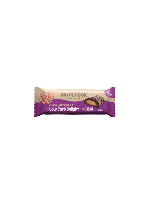 

Munchbox Low Carb Delight Keto Vanilla Chocolate, 50g