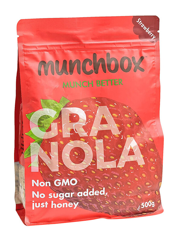 

Munchbox Strawberry Oats Granola, 500g