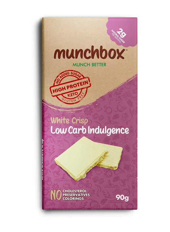 

Munchbox Low Carb Indulgence Keto White Chocolate Crisp, 90g
