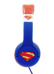 SUPERMAN Kids Wired Headphone with Mic