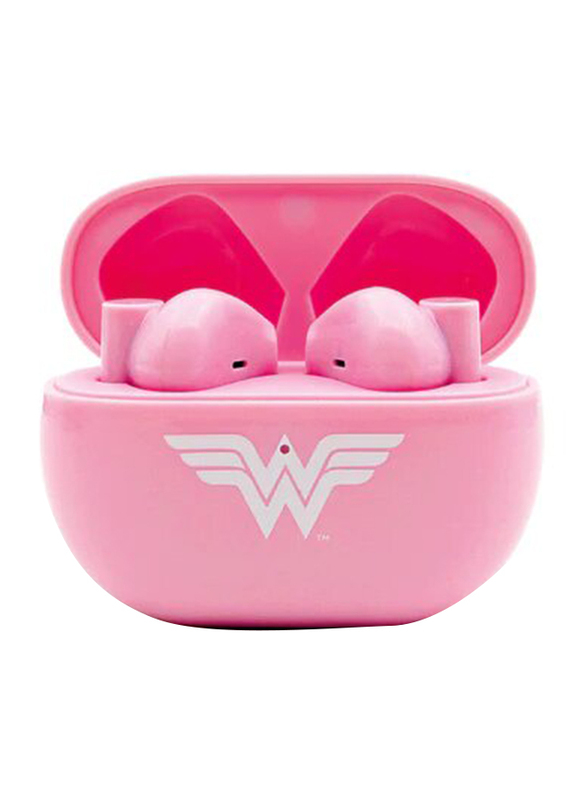 Touchmate Wonder Women Wireless In-Ear Earbuds with Microphone, Pink