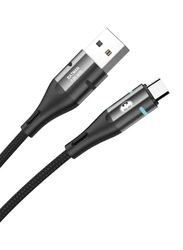 Touchmate 2-Meter Batman USB Type-C Fast Charging Cable, USB Type-C to USB Type A for Laptop, Tablet and Smartphone, Black