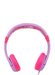 Touchmate My Little Pony Wired On-Ear Headphone with Microphone, Pink/Purple
