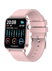 Touchmate 35mm Waterproof Fitness Tracker Watch with Bluetooth, Pink