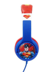 SUPERMAN Kids Wired Headphone with Mic