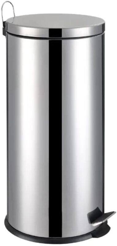 

Floret Stainless Steel Step Trash Bin Round Shape 20 Liter