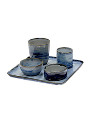 Serax 60ml Terres de Reves by Anita Le Grelle Goblet S Stoneware Glass, 307-B5118113, Blue