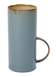 Serax 280ml Terres de Reves by Anita Le Grelle Stoneware Tea Cup, 307-B5117301A, Misty Grey/Smokey Blue