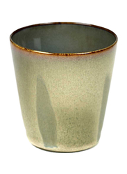 Serax 7cm Terres de Reves by Anita Le Grelle Stoneware Goblet Conic Cup, 307-B5116117, Misty Grey/Smokey Blue