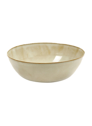 Serax 27cm Terres de Reves by Anita Le Grelle Stoneware Salad Bowl, B5116168B, Misty Grey