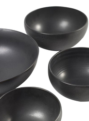 Serax Large Pure by Pascale Naessens Stoneware Multi-Purpose Bowl, 307-B1013048, Black