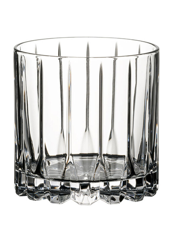 

Riedel 8oz Bar Drink Specific Glassware OP Crystal Rocks Glasses, 480-0417/02, Clear