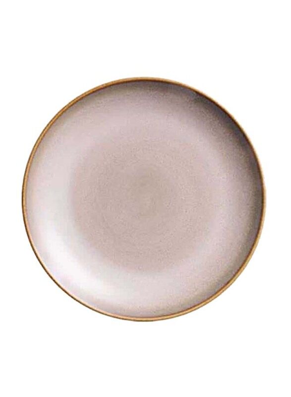 

Luzerne 26.5cm Rustic China Coupe Plate, 26.5 x 3cm, Sama Yellow