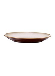 Luzerne 16.5cm Rustic China Coupe Plate, 16.5 x 2.2cm, Sama Yellow