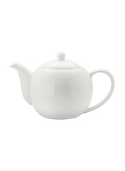 Luzerne 30oz Prism China Beverage Pot, 22.7 x 13.8 x 14cm, White