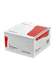 Serax 25ml Double Wall Borosilicate Coffee Cup, D8.5 H10, Clear