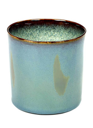 Serax 7.5cm Stoneware Cylinder High Goblet, Blue/Misty Grey