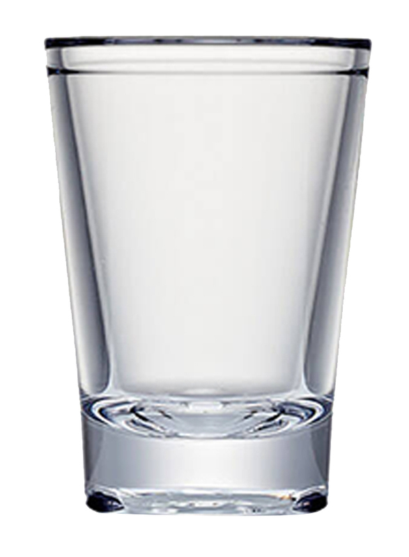Strahl 50ml Design + Contemporary Polycarbonate Shot Glass, 224-531703, Clear