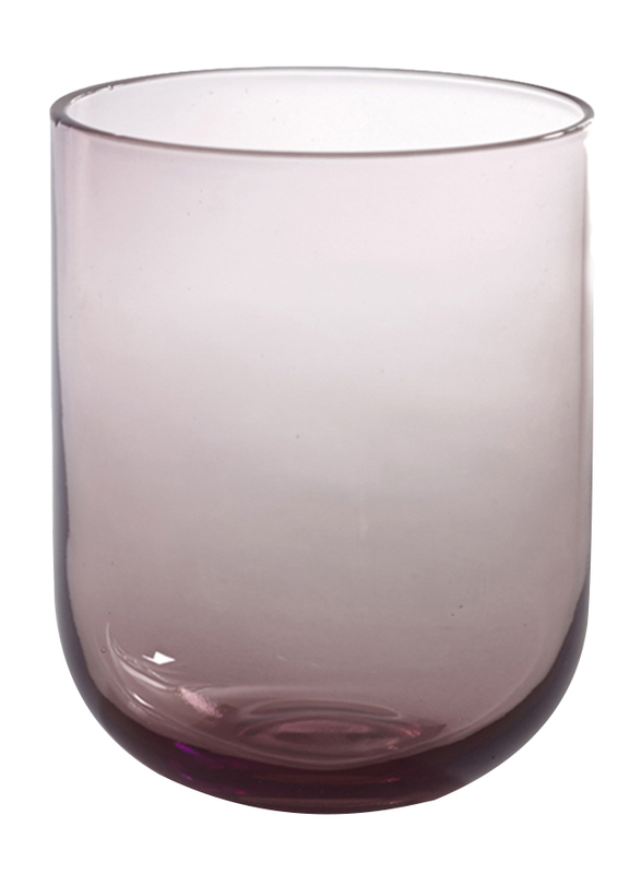 Serax 395ml Modern Glass Tumbler, D8 H10, Violet